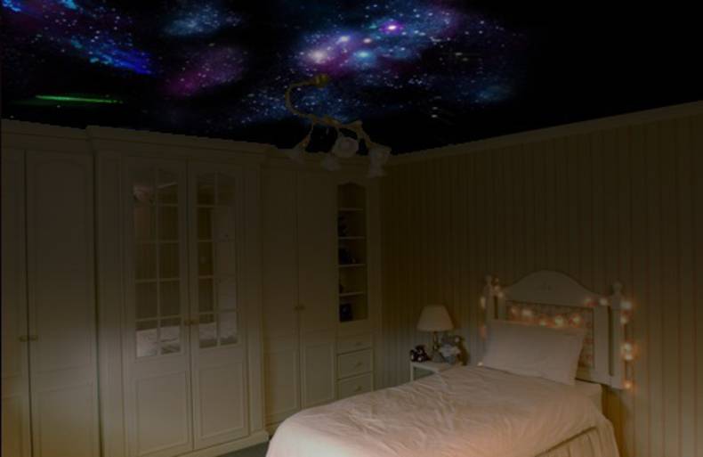 Night Starry Sky on Your Bedroom’s Ceiling How To