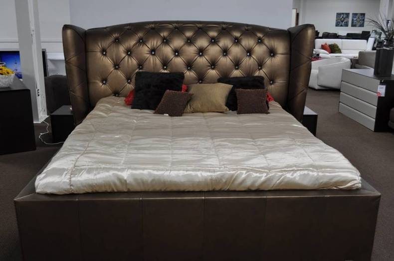 Armani Xavira Leather Bed for Your Majesty