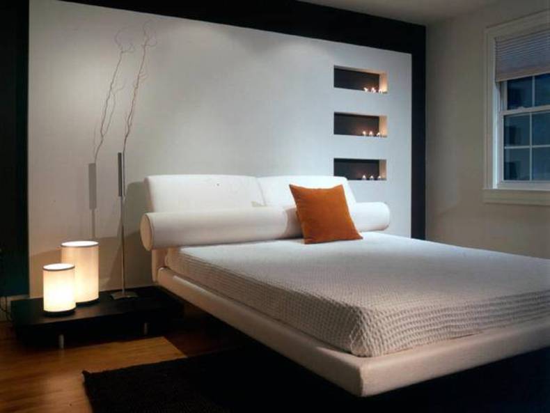 Bedroom Design Ideas: Contemporary White Bedrooms
