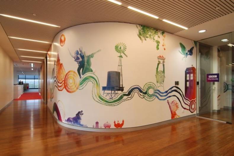 Creative BBC Worldwide Office Design by Thoughtspace