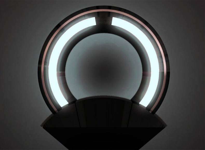 Surreal Ring lamp by Loris Bottello: Turn On The Future