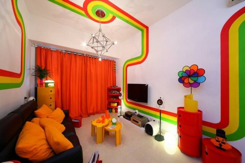 Brightness and Creativity: Rainbow House by Moderne