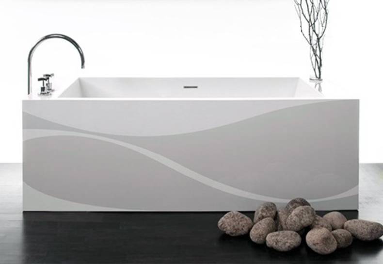 Luxury Image-In Motif Bathtub Collection by WetStyle