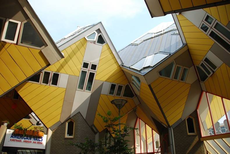 Unusual Projects: Cubic Houses in Rotterdam, Netherlands