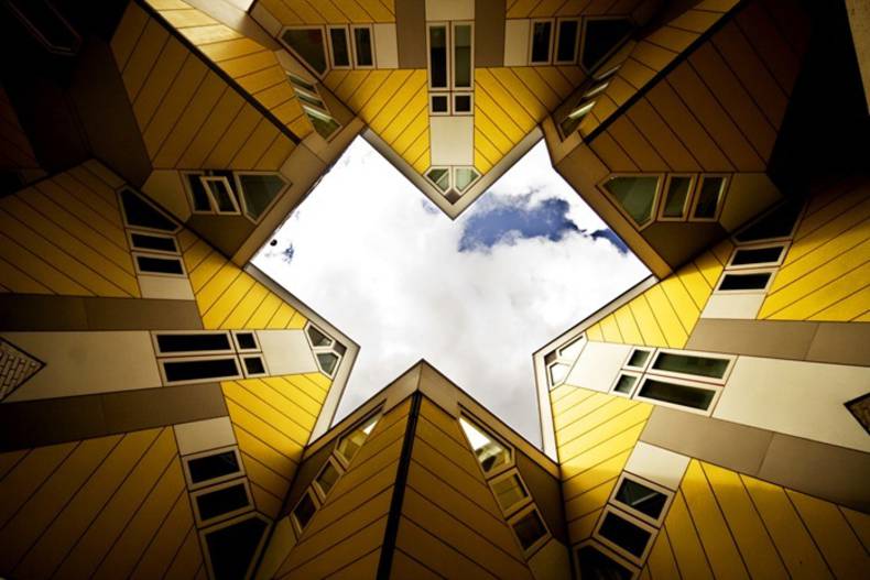 Unusual Projects: Cubic Houses in Rotterdam, Netherlands