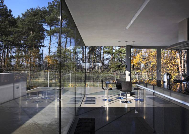 Aatrial House near forest by KWK PROMES