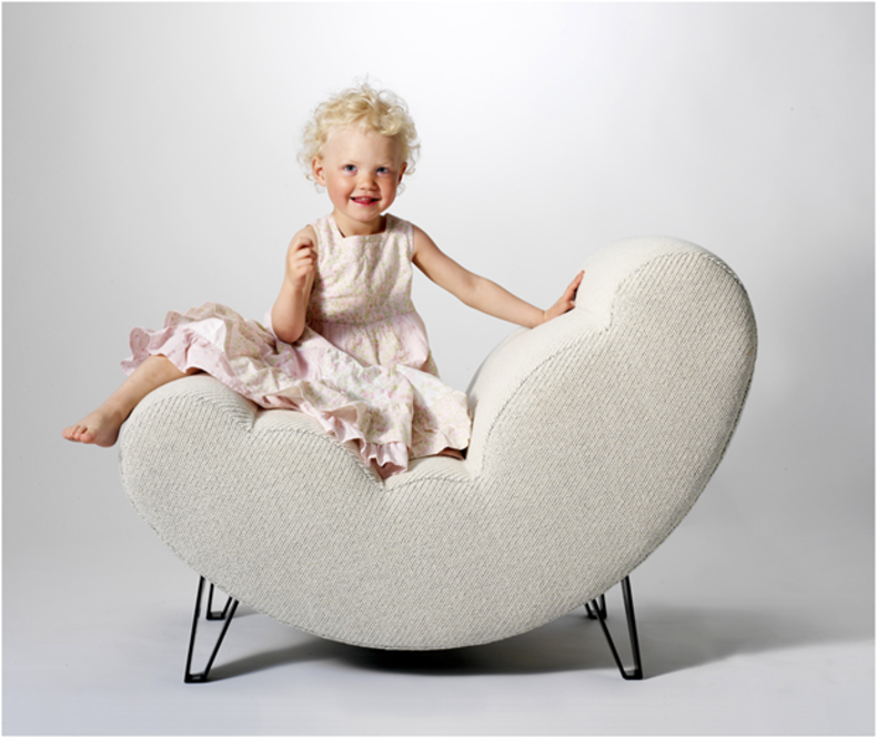 Cloud &ndash; an upholstered easy chair by Wis Design