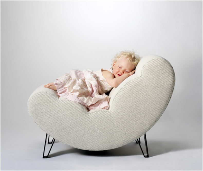 Cloud &ndash; an upholstered easy chair by Wis Design