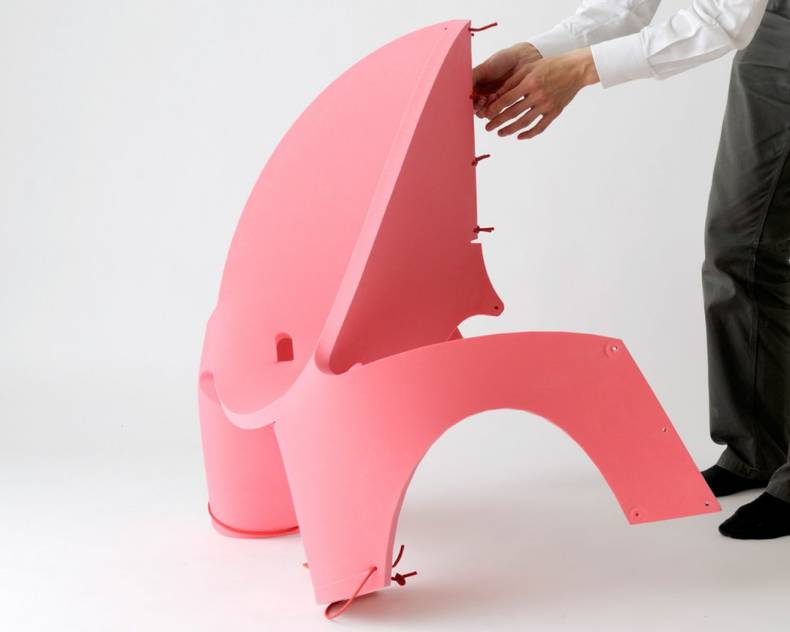 Funny Transforming EVA Chair for Kids