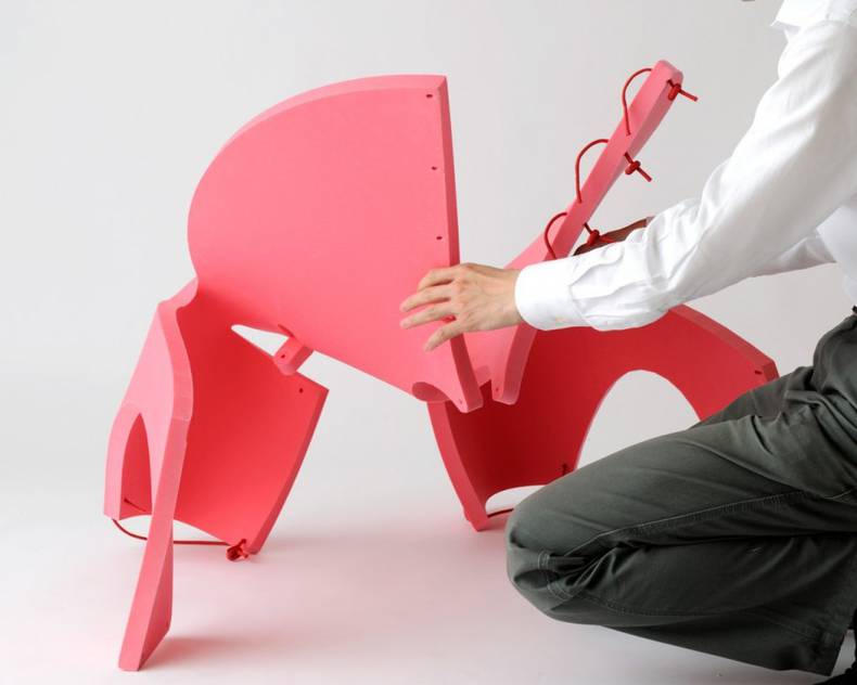 Funny Transforming EVA Chair for Kids