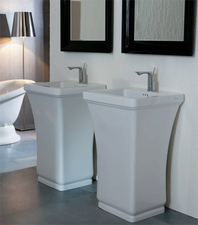 Contemporary classic bathroom design by Designo Ceramica