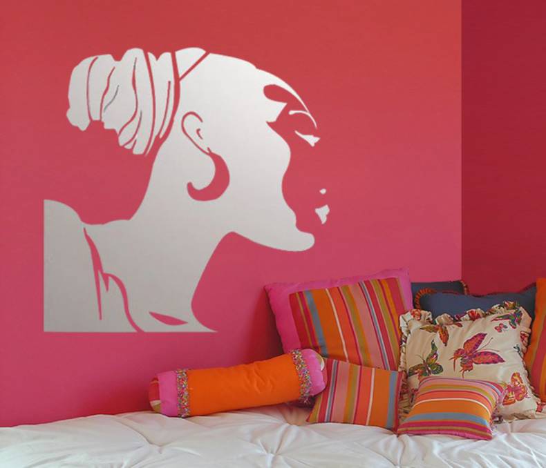 Mirrored Wall Stickers Add Space to Your Interior