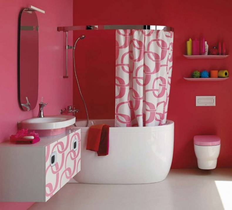 Mimo Bathroom Collection by Laufen: May Be Pink?