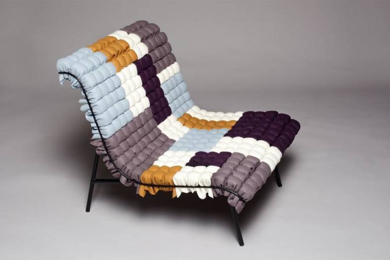 The Mosaiik Patchwork Chairs Inspired by Corncobs from Annika Goransson
