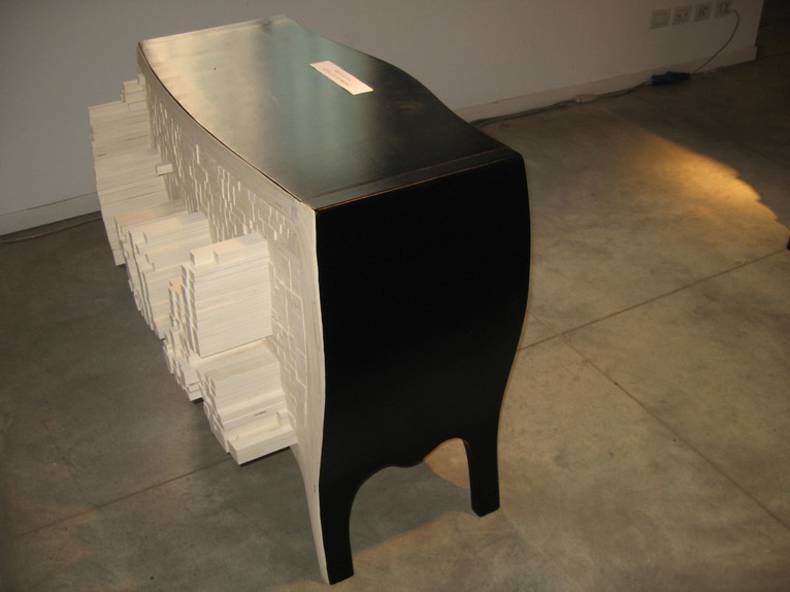Push and Store Cabinet by Chung-Tang Ho: No Doors, No Shelves, No Drawers