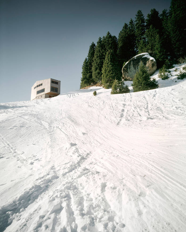 Winter House in the Alps by AFGH Architects