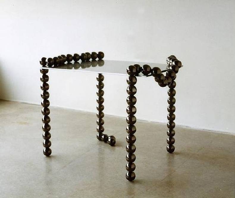 Elegant Necklace Tables by Mattia Bonetti for glamor lovers