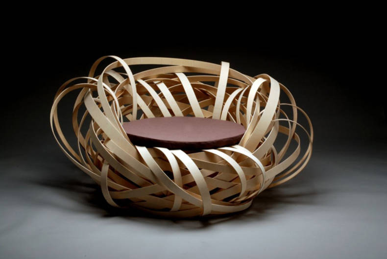 Nest Chair Design Inspired by Spring