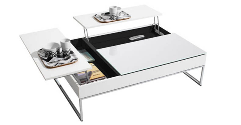 Coffee Table with Hidden Storage Space by Bo Concept