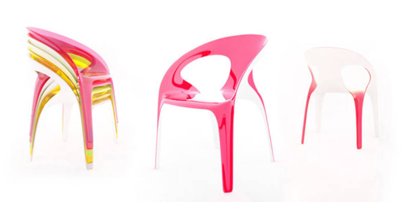 Vivid and Colorful Stacking Chair Design: Juicy by Angelo Tomaiuolo by Angelo Tomaiuolo