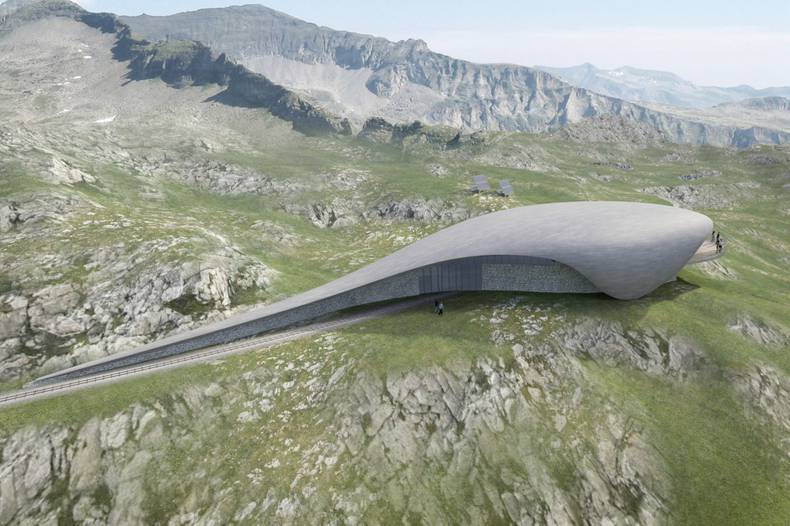 Unique Project of Top Terminal in the Austrian Alps