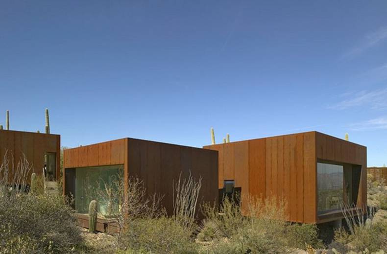 Tranquility and Serenity in Desert Nomad House by Rick Joy Architect