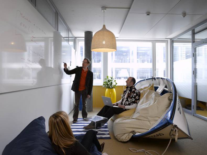Very creative and crazy Google Office in Zurich