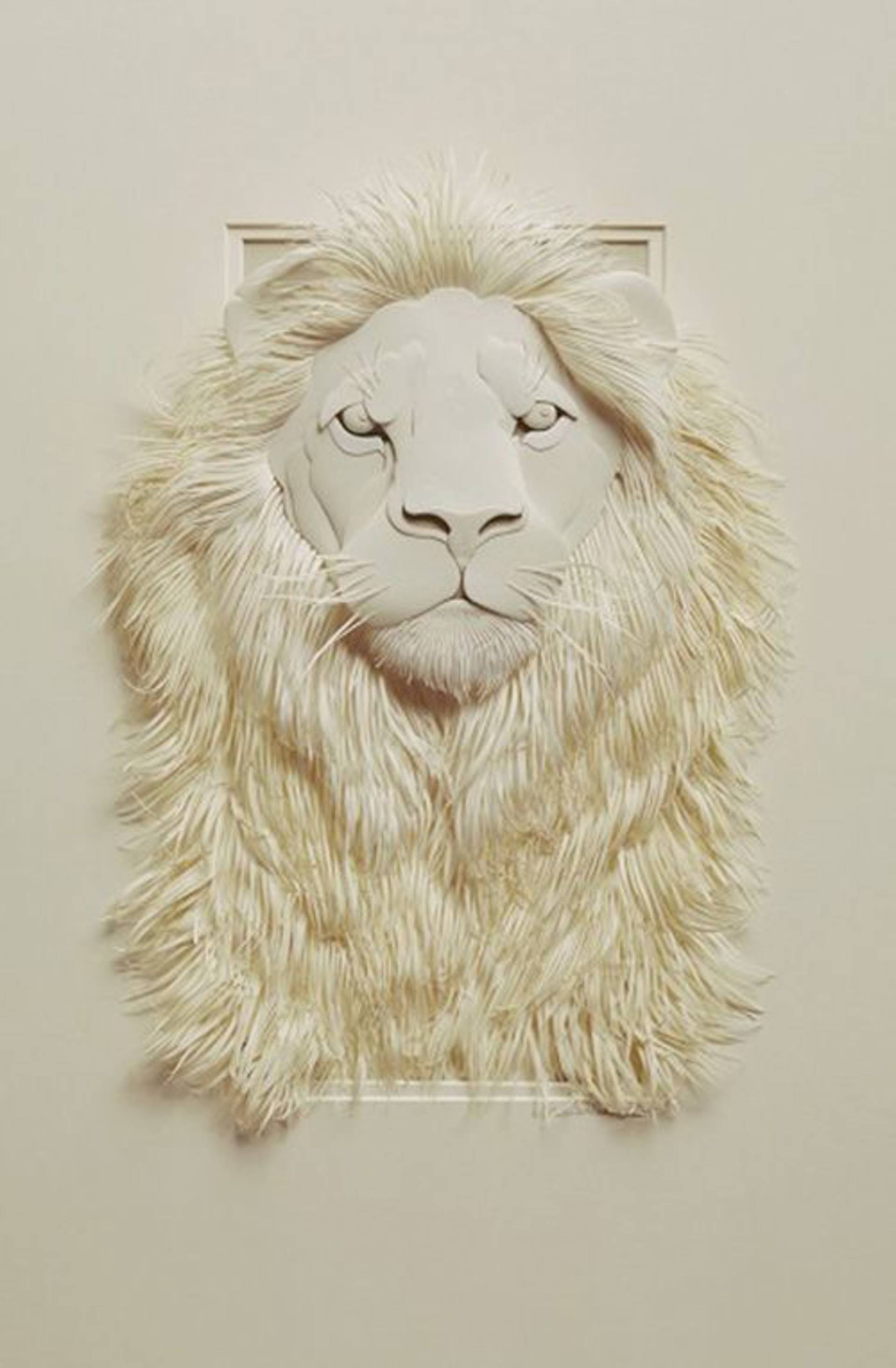 Artist Calvin Nicholls creates insanely detailed paper art