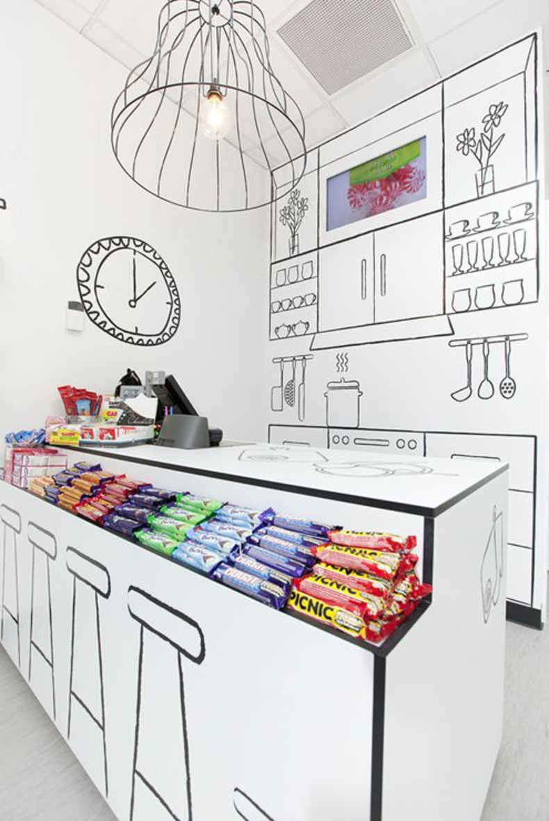 The Candy Room Painted by Red Design Group