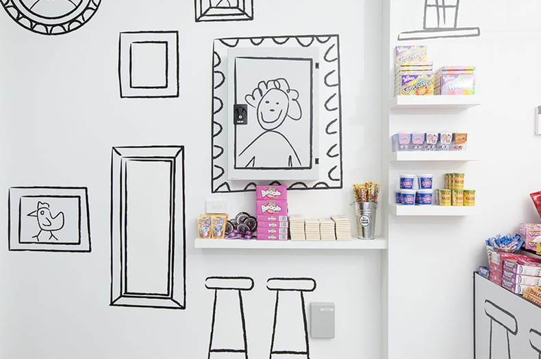 The Candy Room Painted by Red Design Group