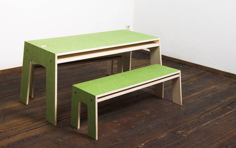 'OSKARatWORK': furniture that makes children happier, by Perludi