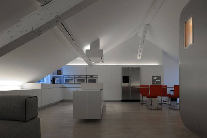 Kempart Loft in Belgium by Dethier Architectures