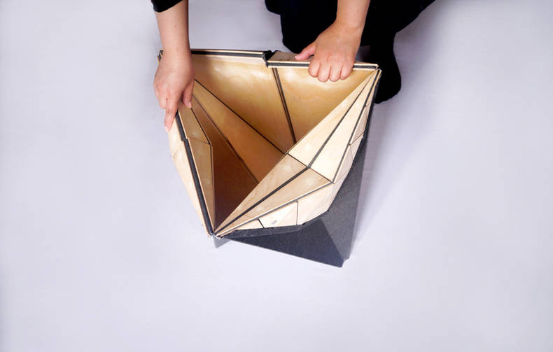 Folding and Unfolding Furniture by Ying Zhang and Ida Thonsgaard